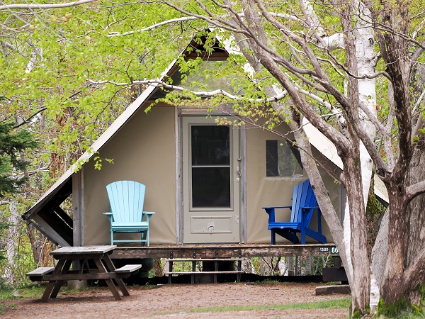 Zeltunterkunft Parcs Canada
