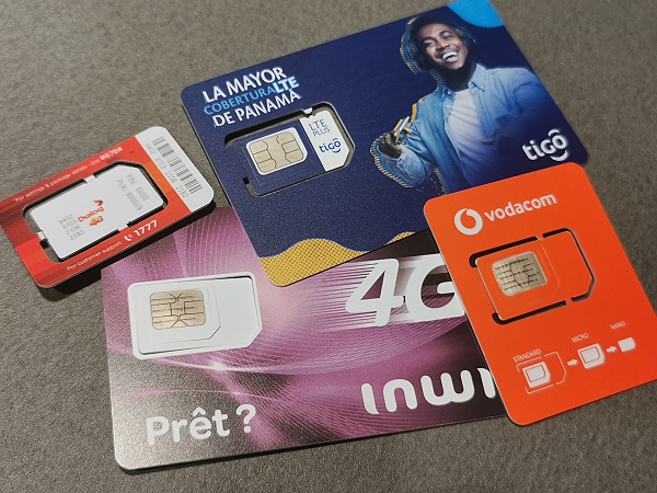 SIM-Karten international
