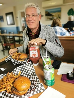 Moose Burger im Restaurant
