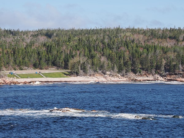 Blick nach Black Brook Beach