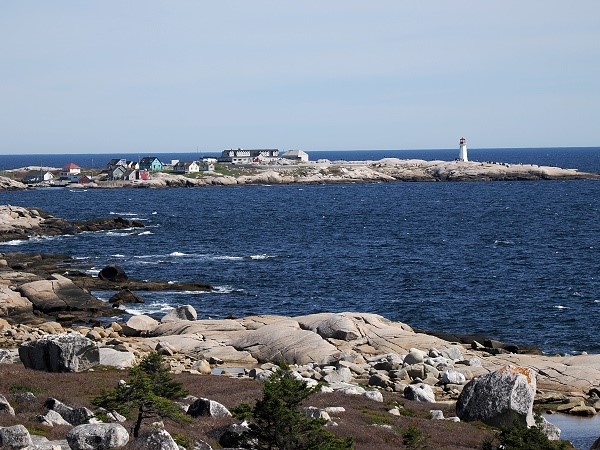 Blick nach Peggy´s Cove