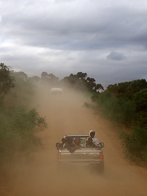 Gravelroad bei Stanford
