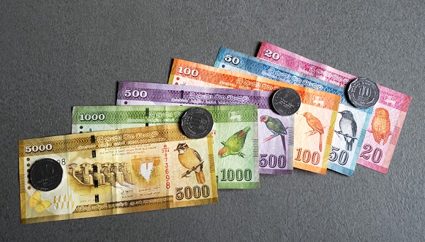 Geldscheine und Münzen