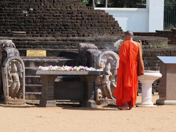 Mönch am Padalanchana