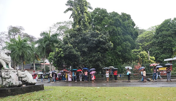 Haltestelle in Kandy