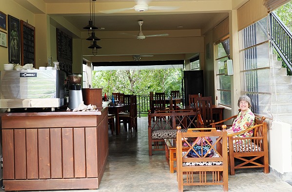 Rezeption und Restaurant